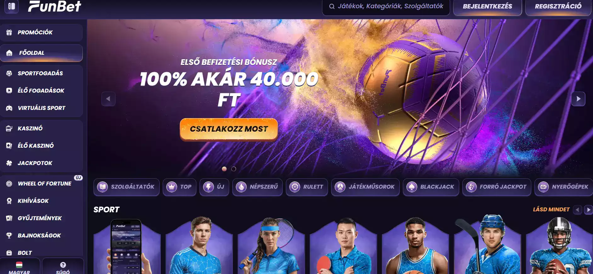 Funbet screenshot
