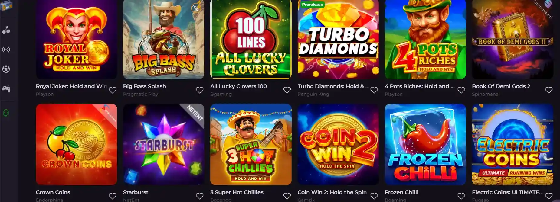 Kinbet screenshot