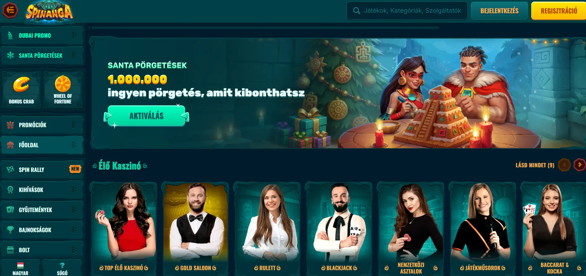 Spinanga screenshot
